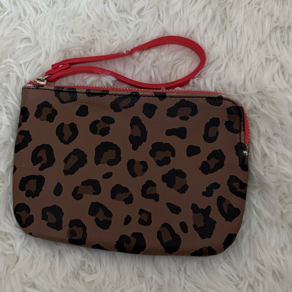 Old Navy Leopard Print Wristlet